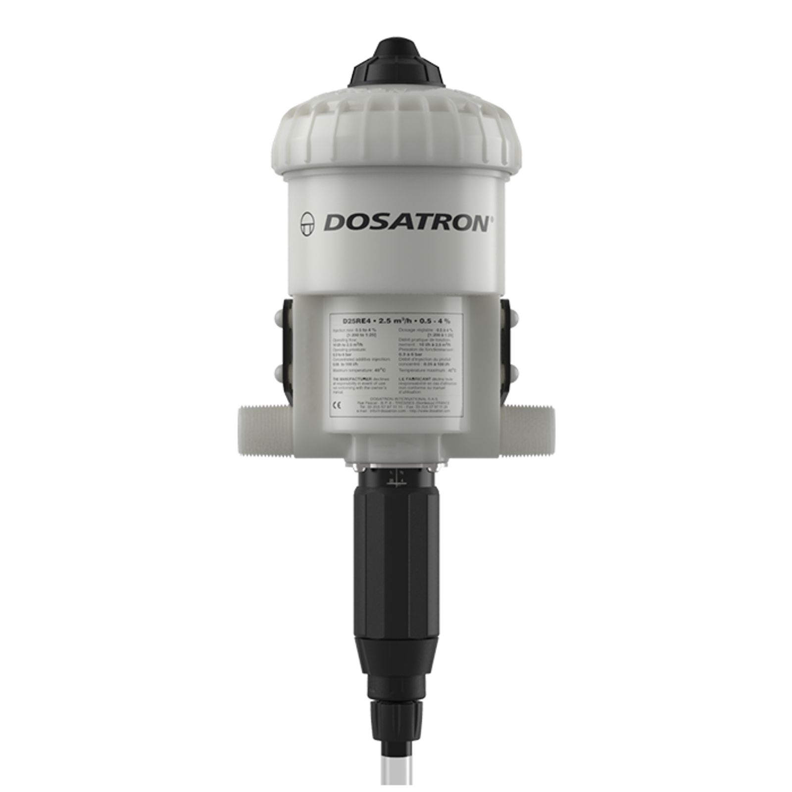 Dosatron expert dosing pump - D25RE4PVDF model
