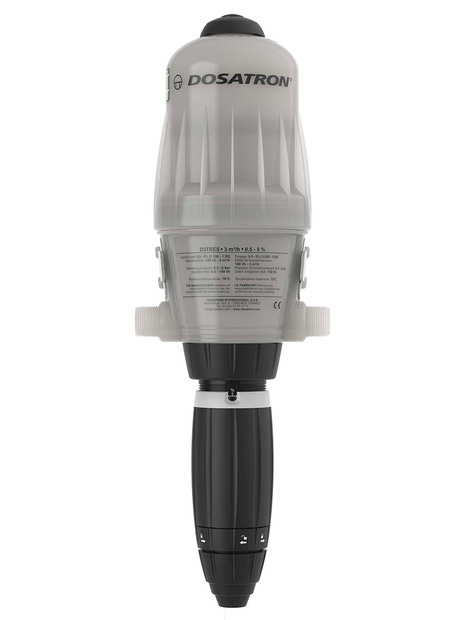 Dosatron high temp dosing pump - D3TRE5 - front
