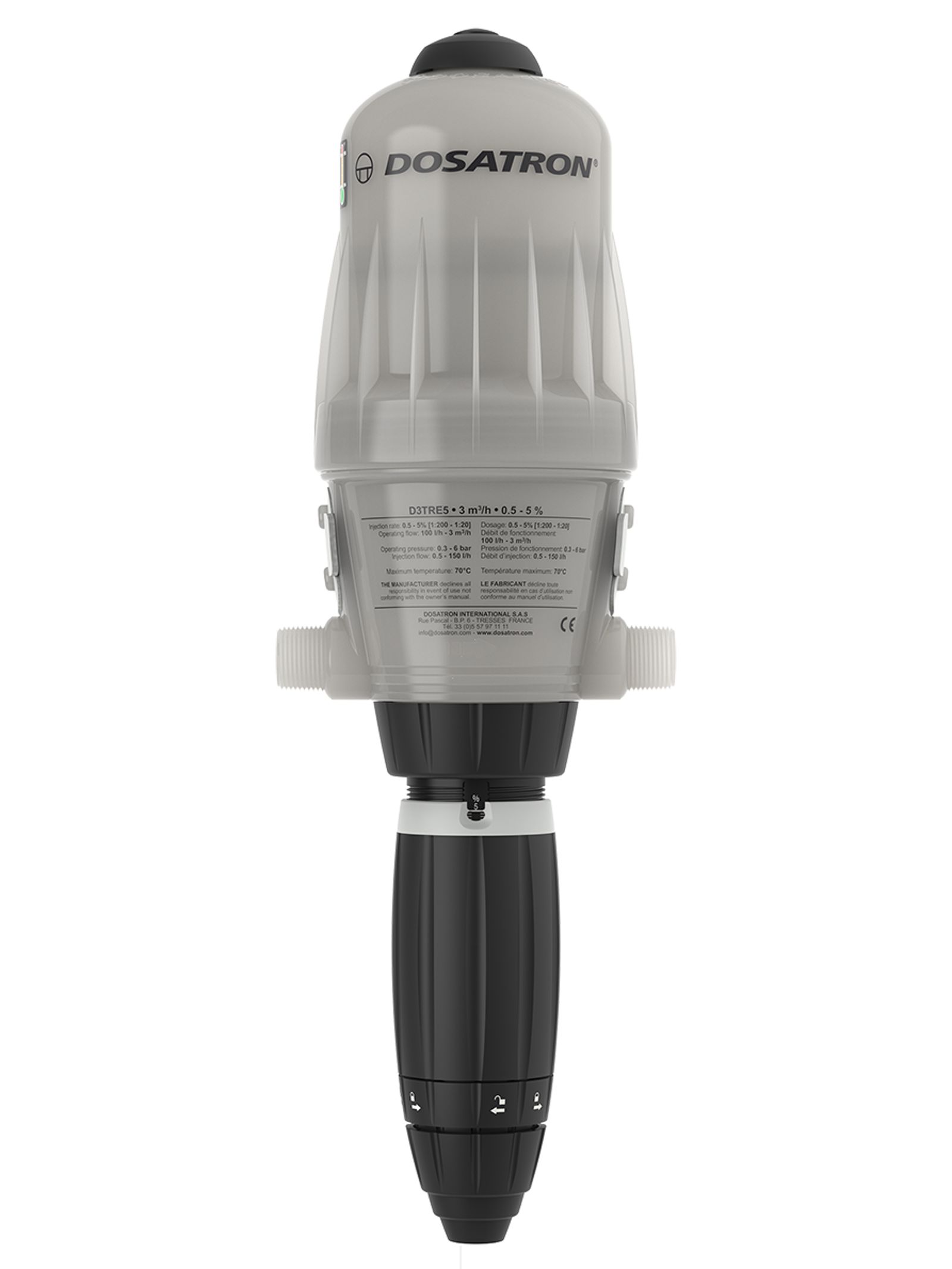 Dosatron high temp dosing pump - D3TRE5 - front