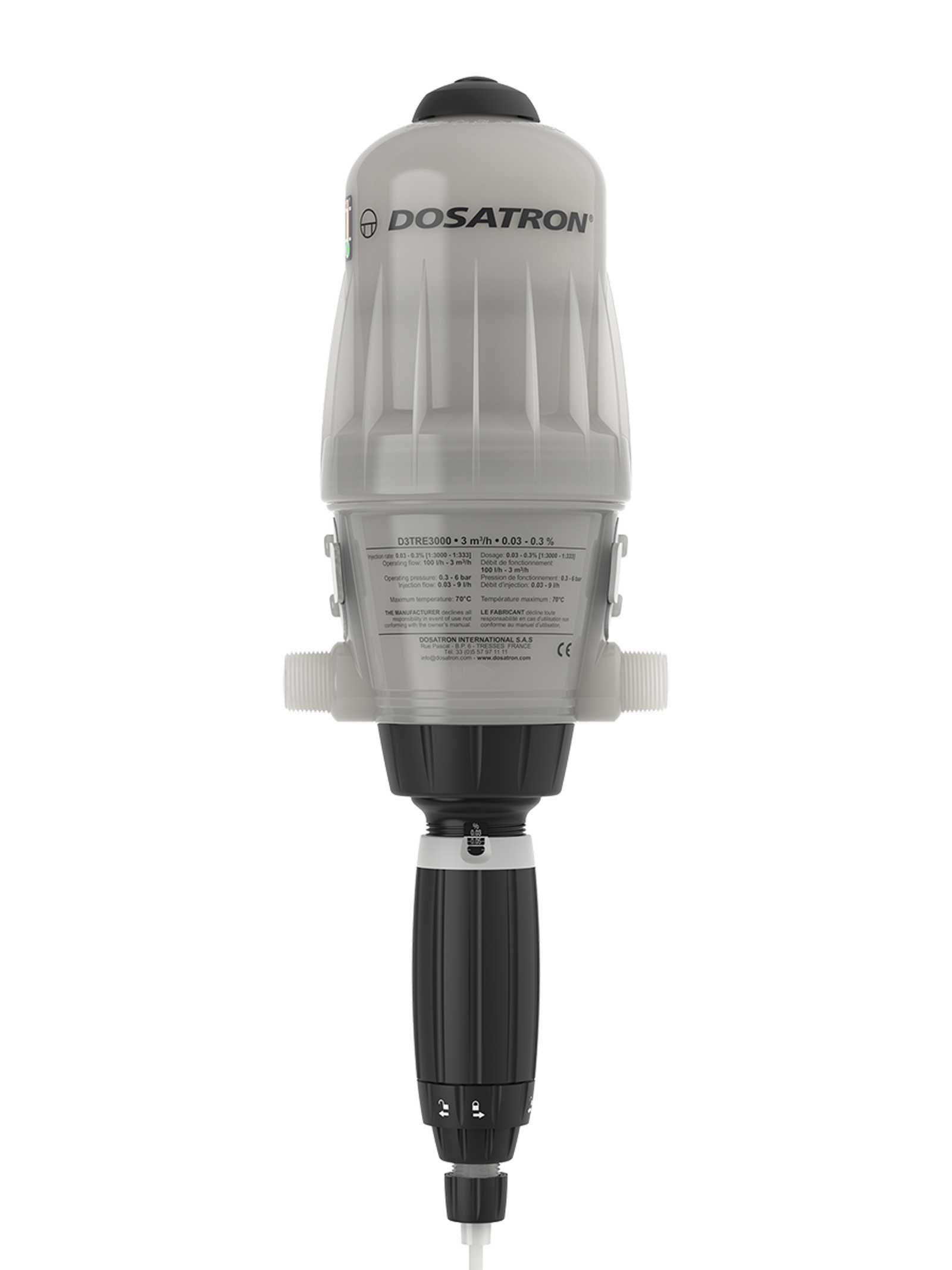 Dosatron high temp dosing pump - D3TRE3000 - front