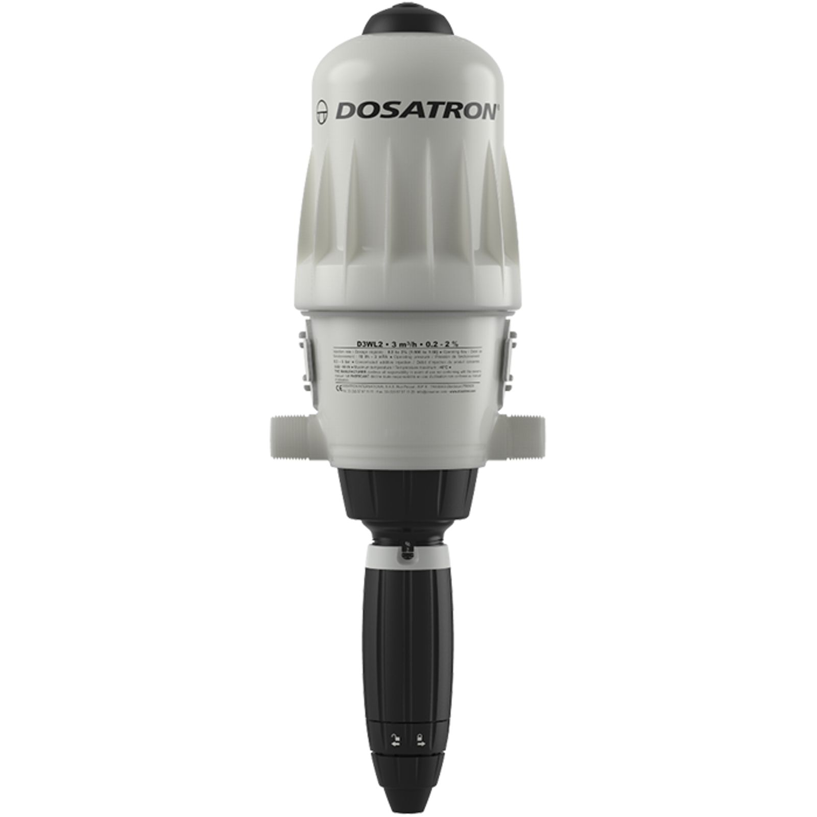 Dosatron expert chlorine dosing pump - D3WL2PVDF model