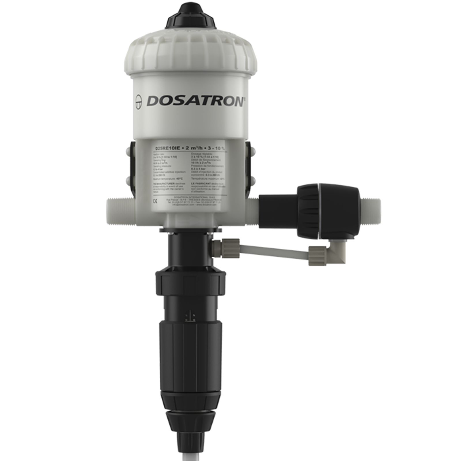 Dosatron expert dosing pump - D25RE10IEPVDF model