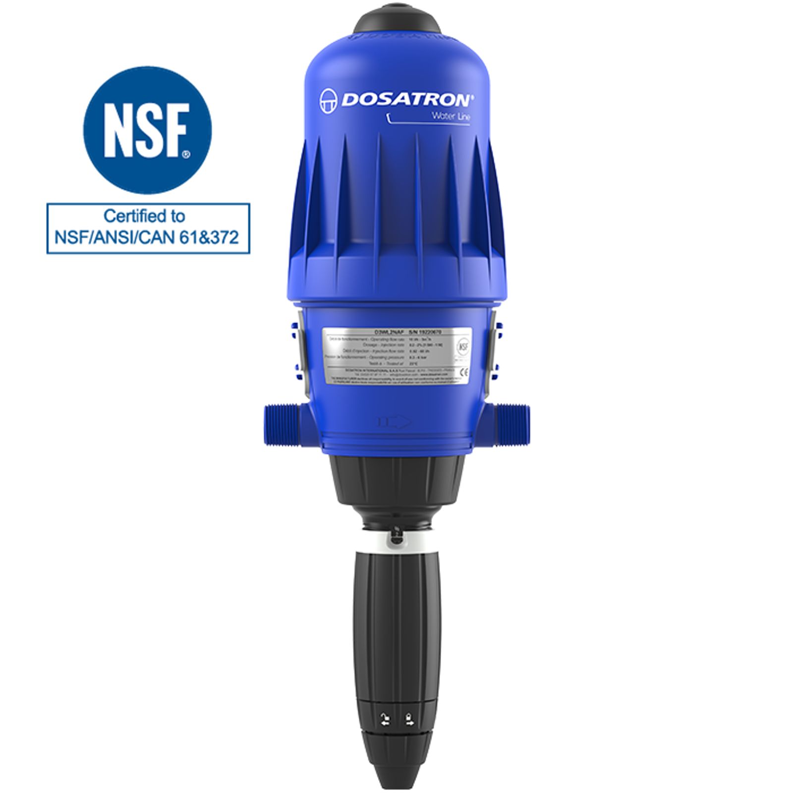 Dosatron NSF certified chlorine dosing pump - D3WL2 model