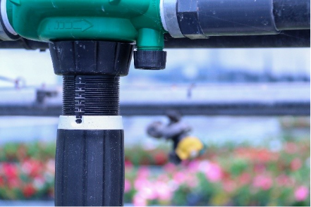 green dosatron close up