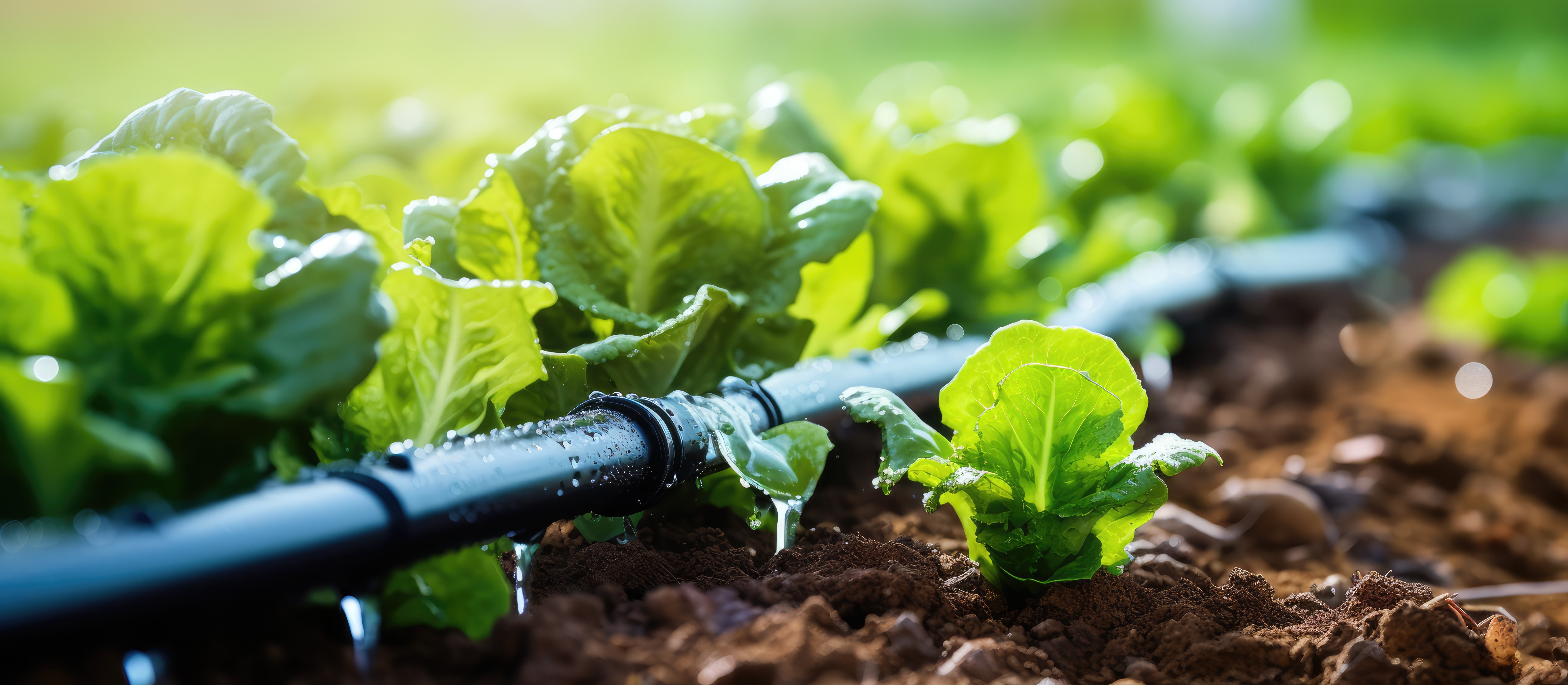 drip irrigation stock photo