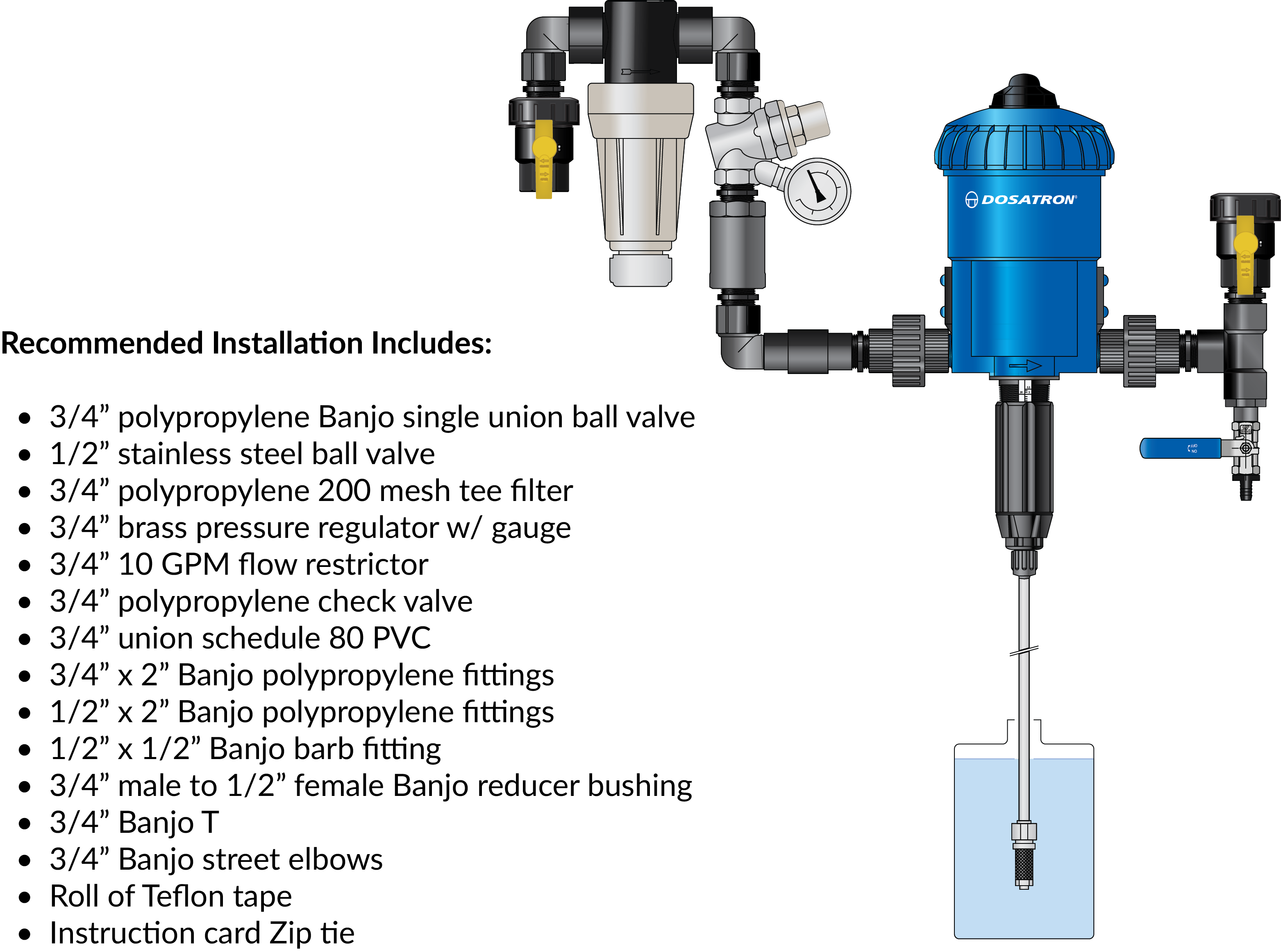 D25RE5 Injector for Accurate Irrigation Solutions 