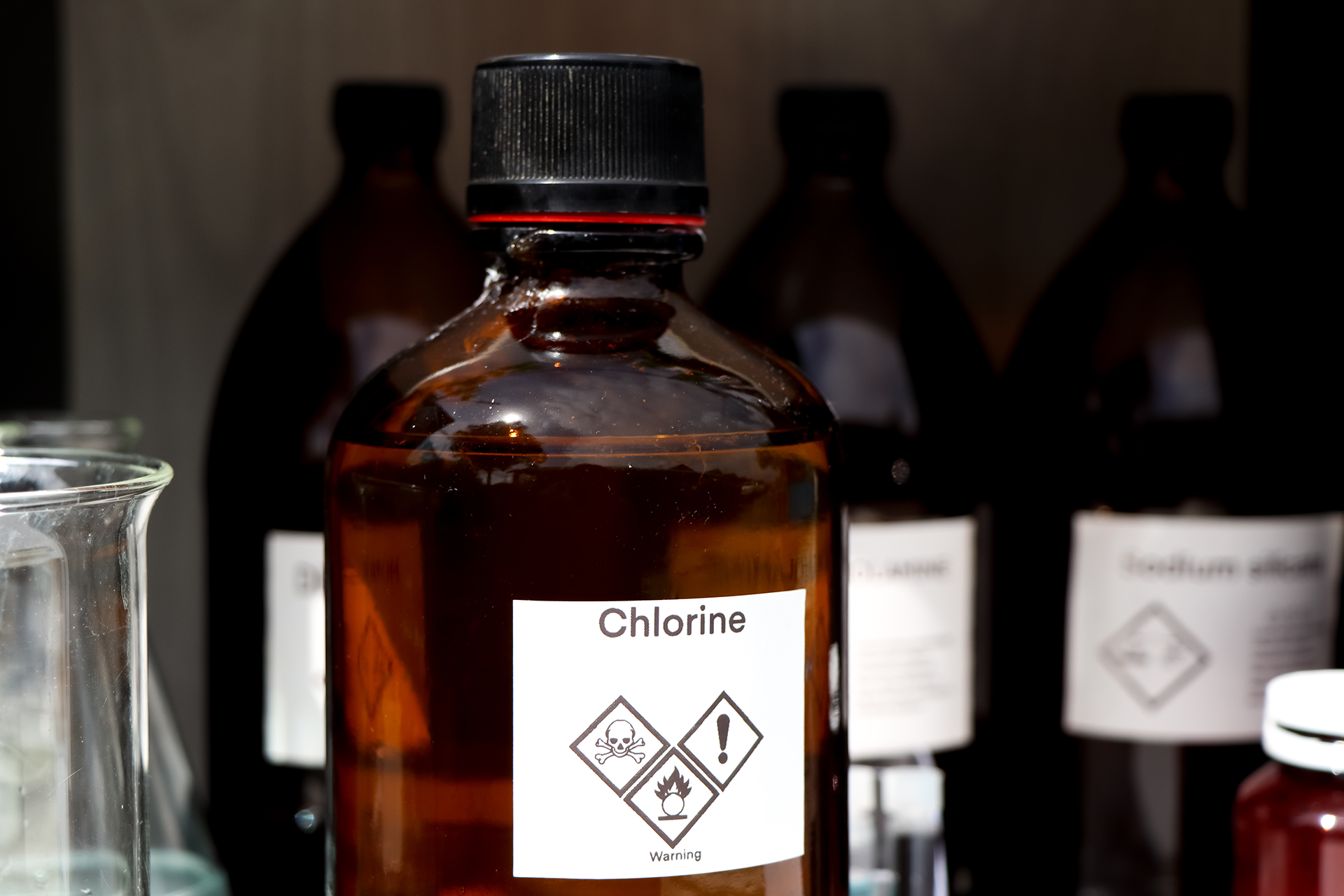How much chlorine is needed to treat water image
