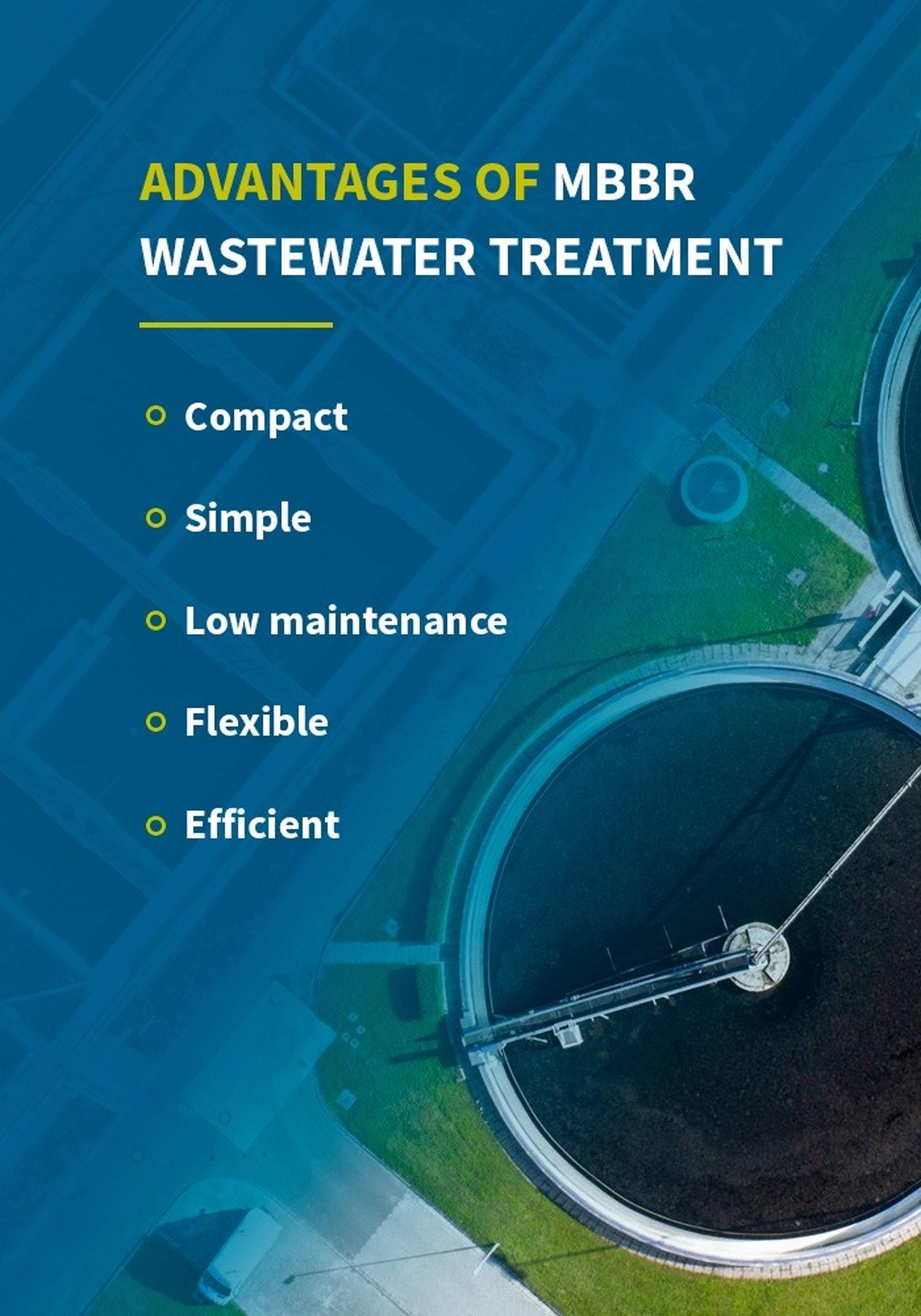 Advantages of MBBR Wastewater Treatment