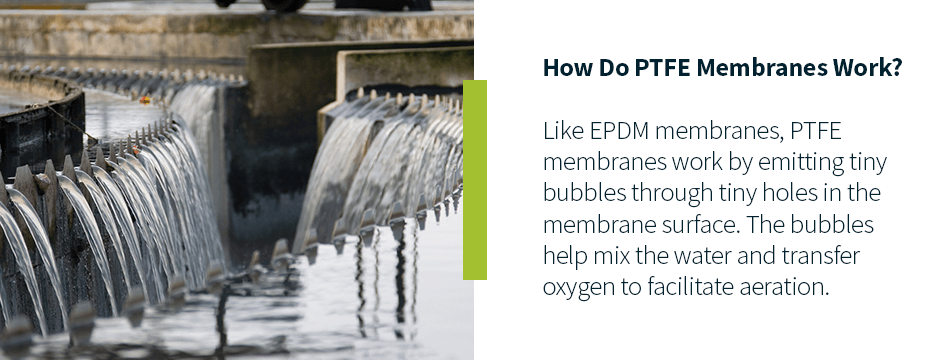 How do ptfe membranes work