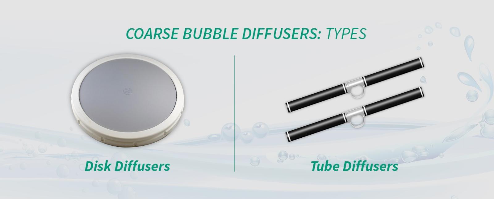 Coarse Bubble Diffusers Types