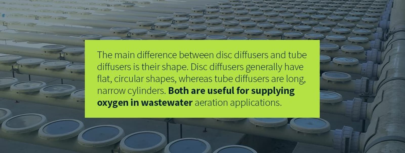 Oxygen in wastewater