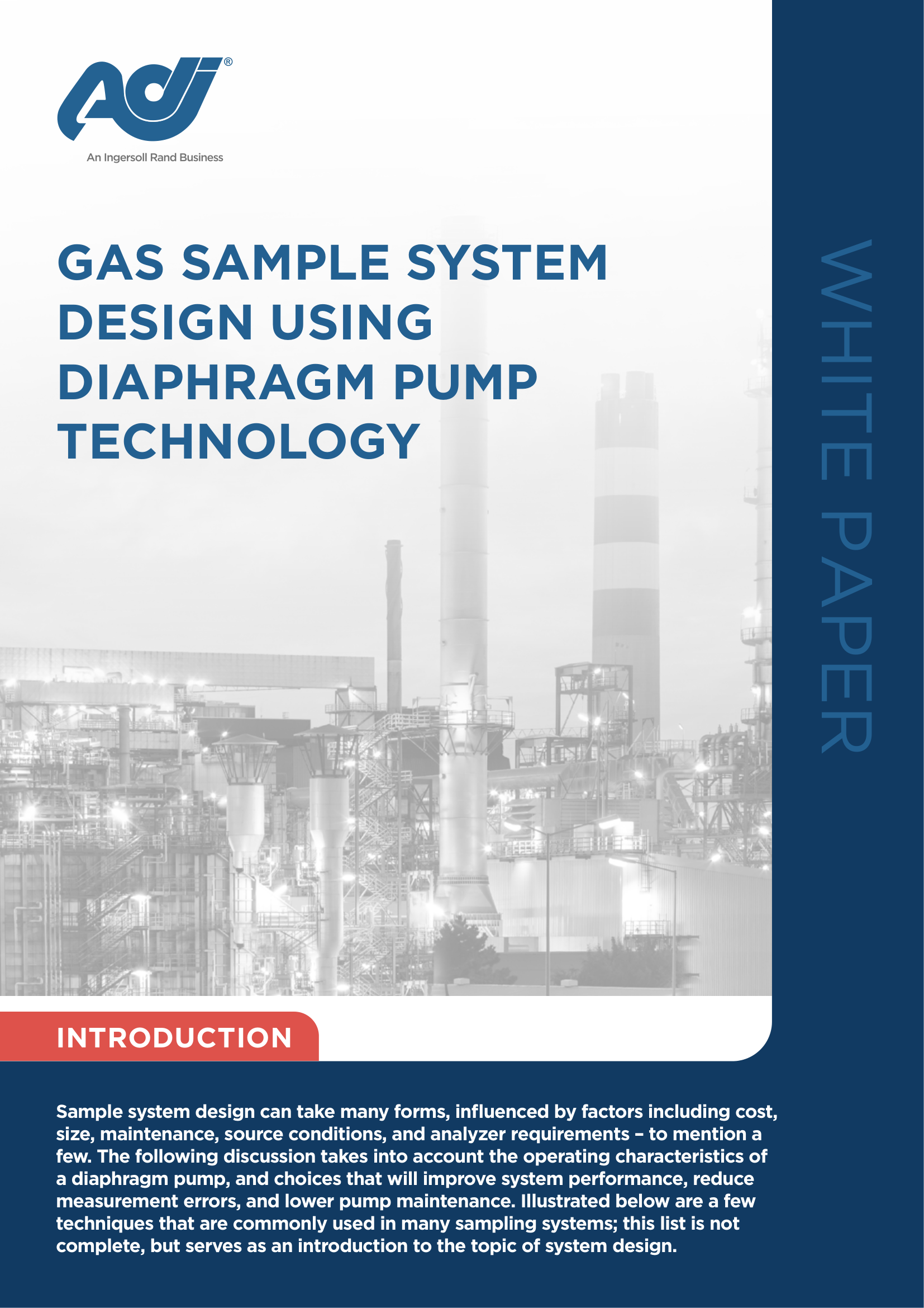 Gas Sample System Collateral Cover