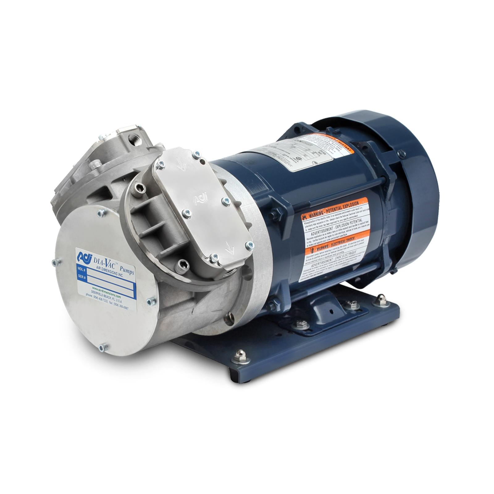 H-Series Dia-Vac® Pump Double Head Hazardous Area