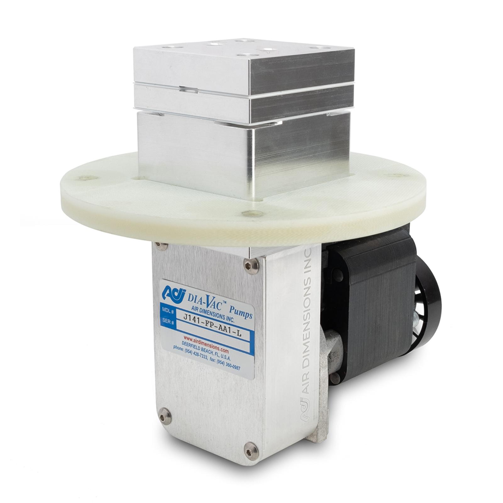 Dia-Vac®-Pumpe der J-Serie mit einem Kopf, erhöht 
