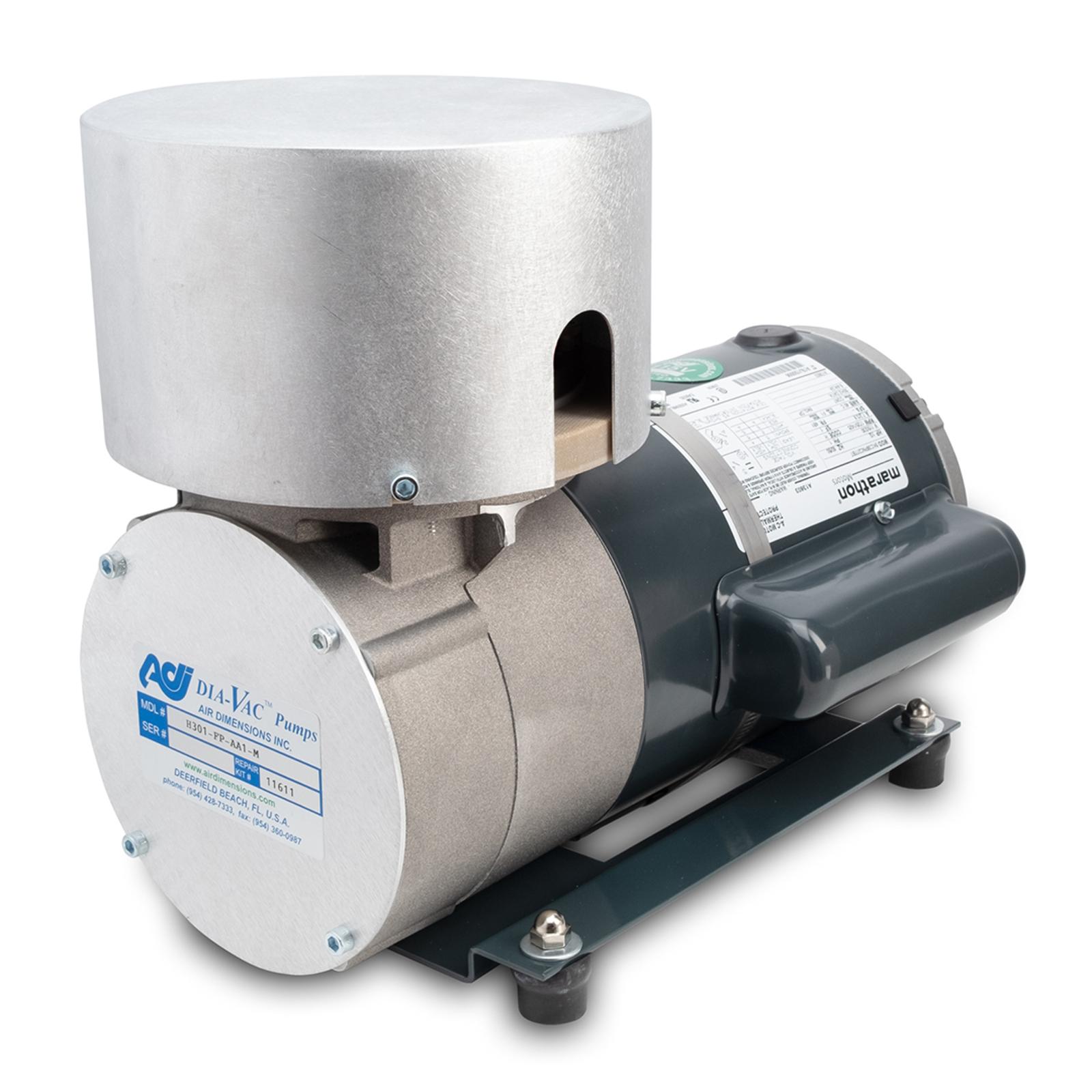 Bomba Dia-Vac® Serie H Cabezal calefactado