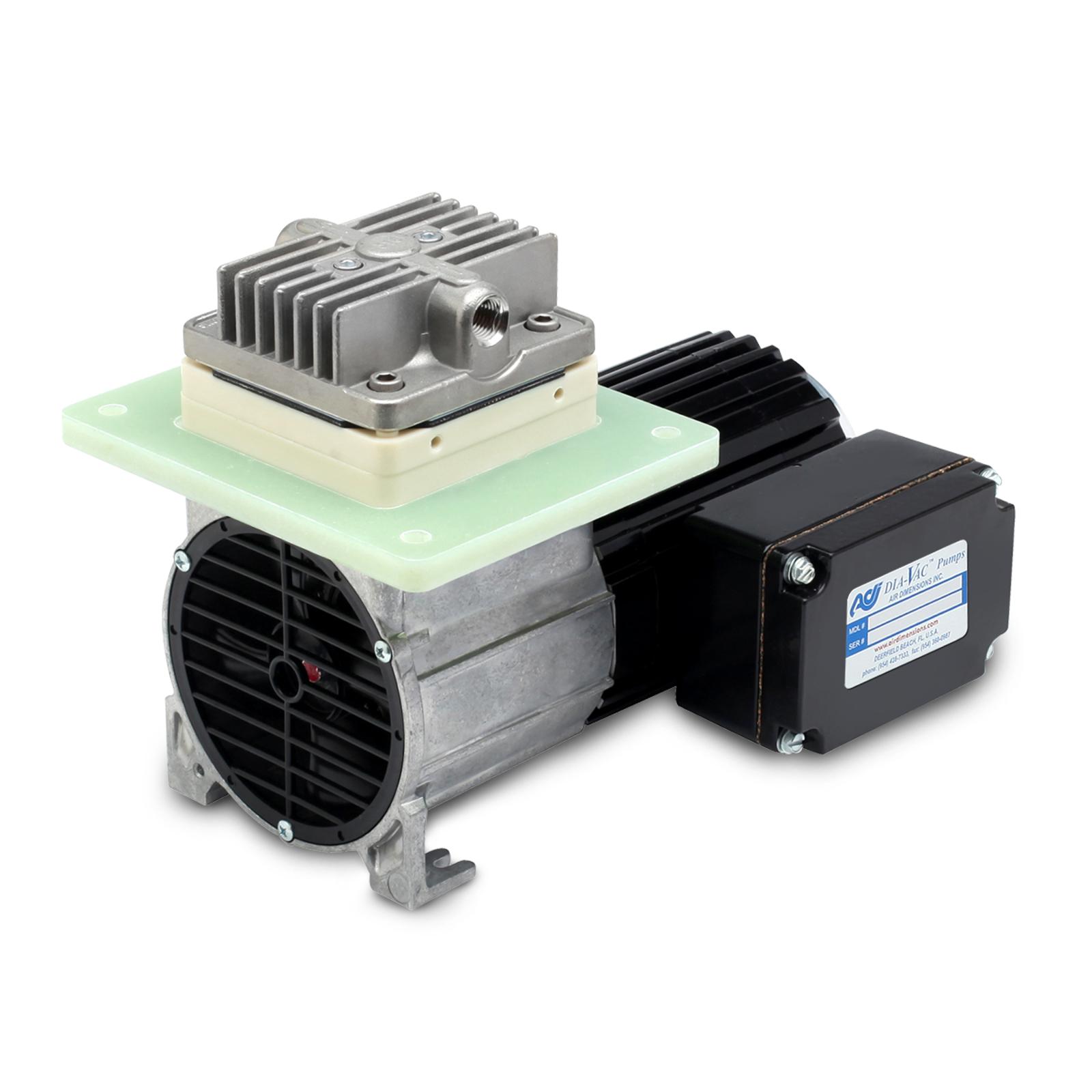 Pompa Dia-Vac® serie M a testa singola elevata | Air Dimensions