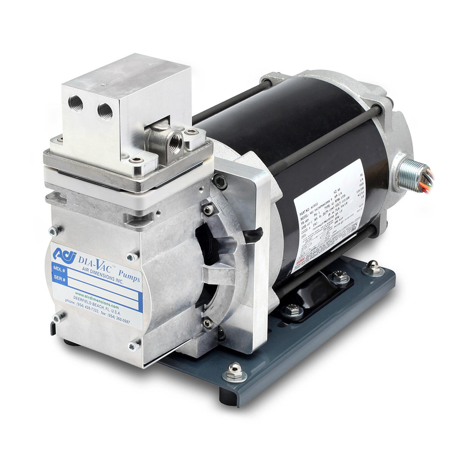 R-Series Dia-Vac® Pump Heated Head Hazardous 