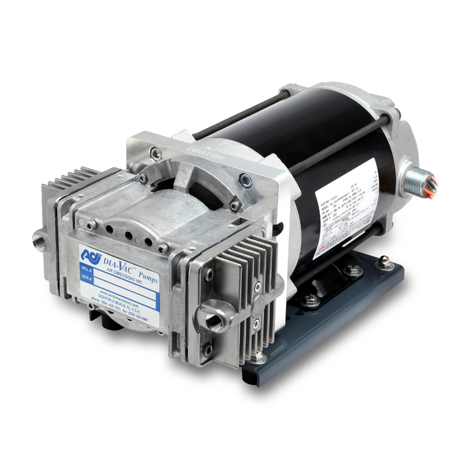 R-Series High Vacuum Dia-Vac® Pump Hazardous