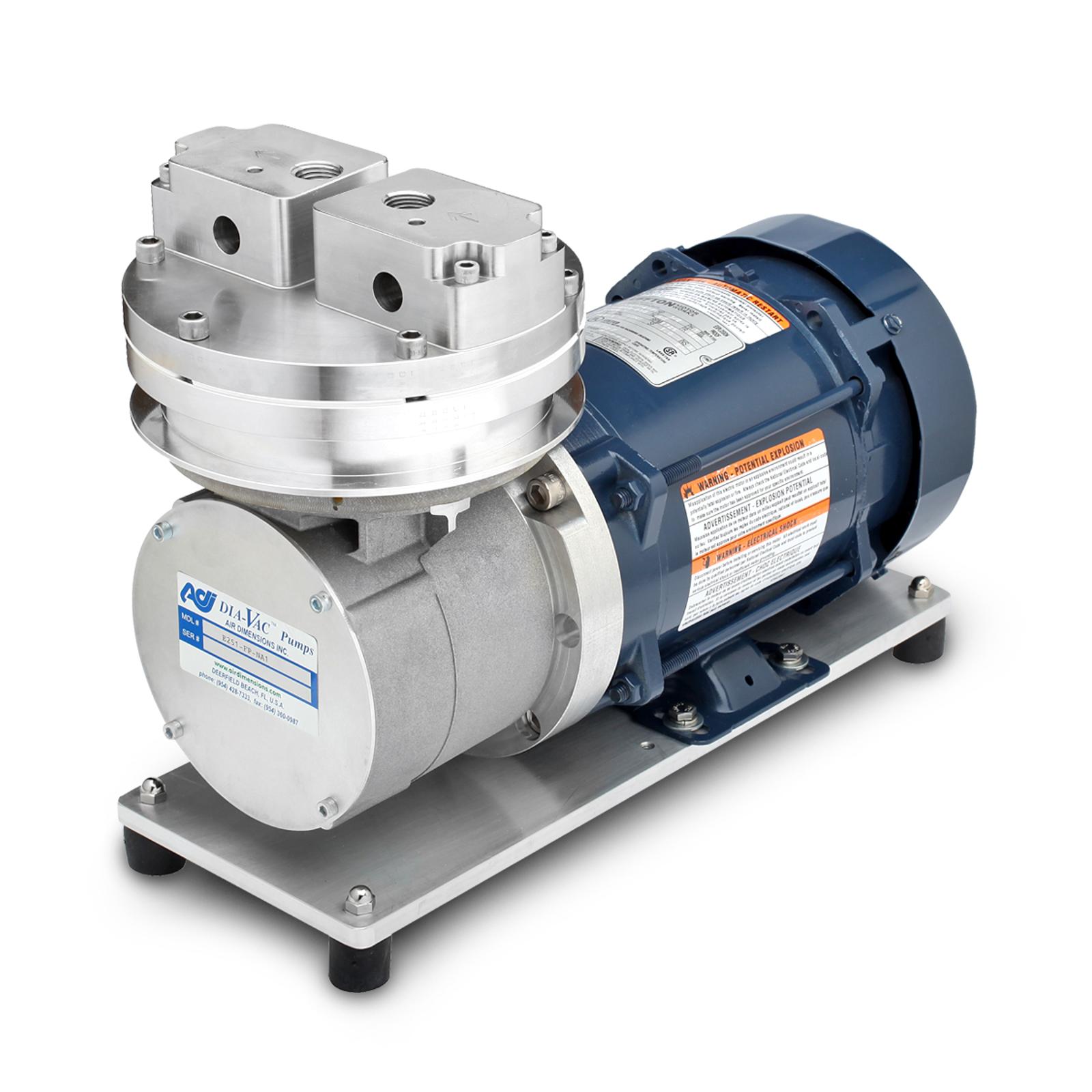 E-Series Dia-Vac® Pump Single Head Hazardous Area