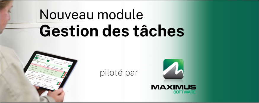 MAXIMUS Software - Module de gestion de tâches