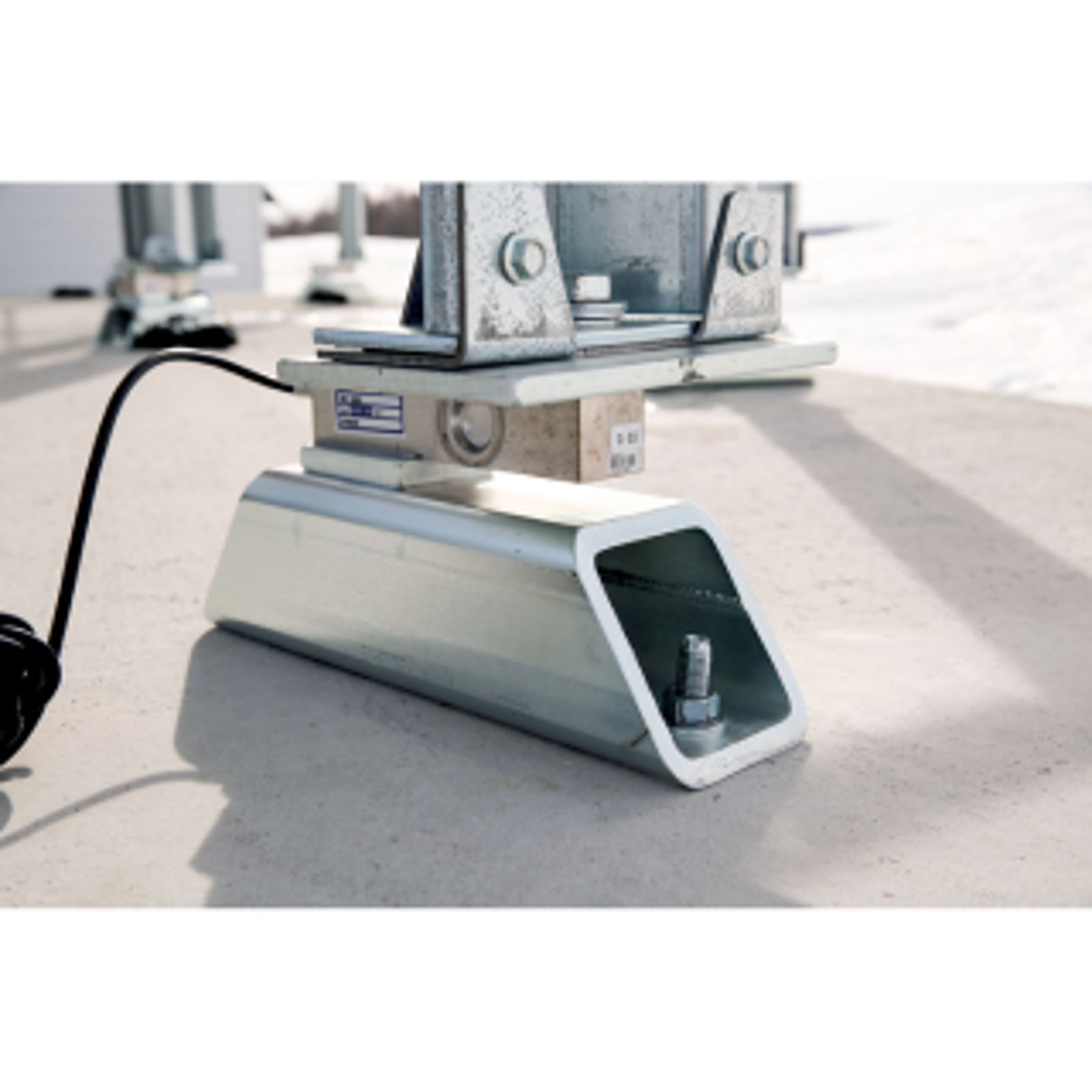 Poultry Feed Management System - MAXIMUS bin scale side view