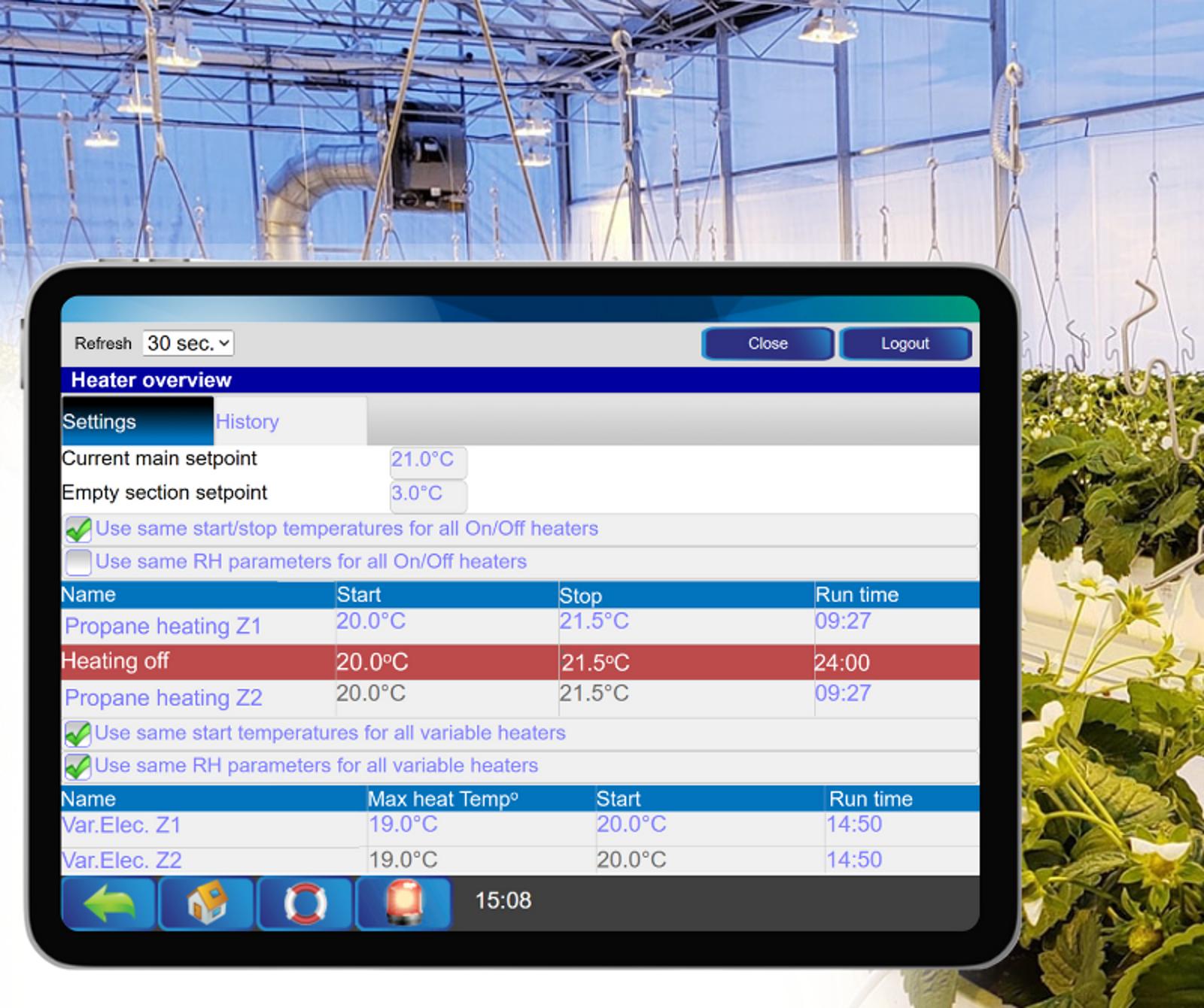 Greenhouse automation - Managing Greenhouse Climate Has Never Been Simpler