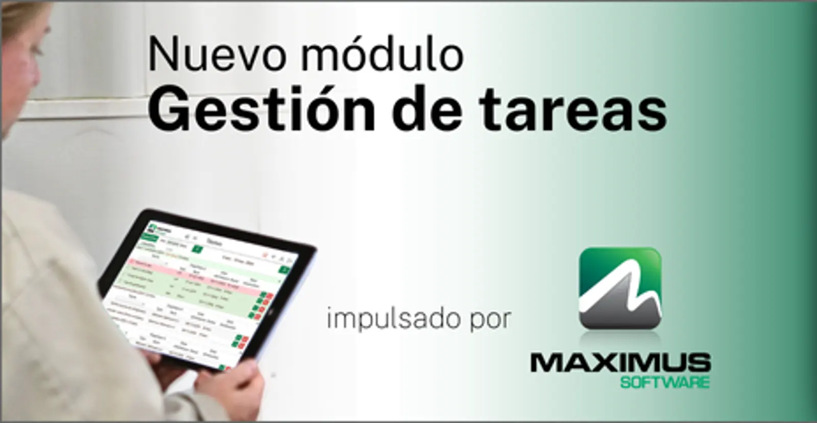 MAXIMUS Solution - Nuevo módulo Gestión de tareas