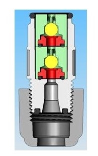 LMI solenoid pump ball checks