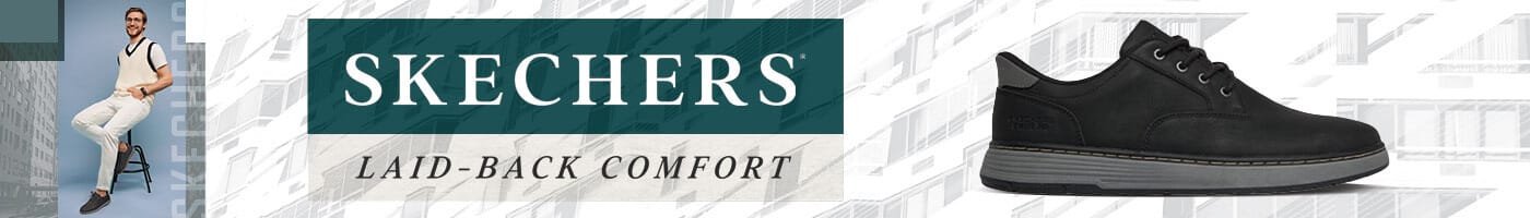 Skechers 男休閒運動鞋