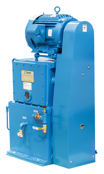 Rotary Piston Vacuum Pump by MD-Kinney, KT-300 Rotary Piston Pump, Belt Guard. 