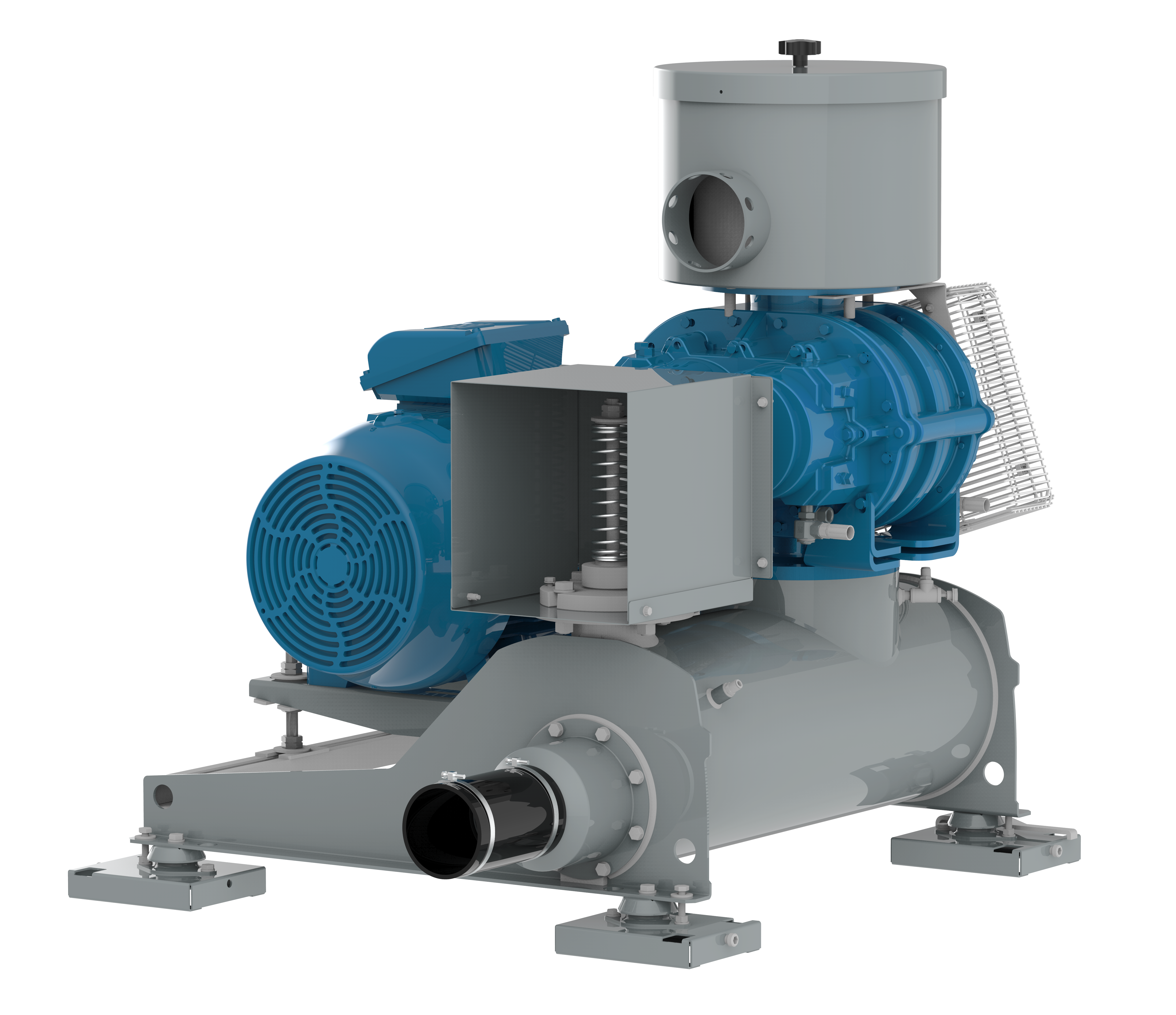 MPAK plus frame unenclosed silencer 6008 50HP 300dpi