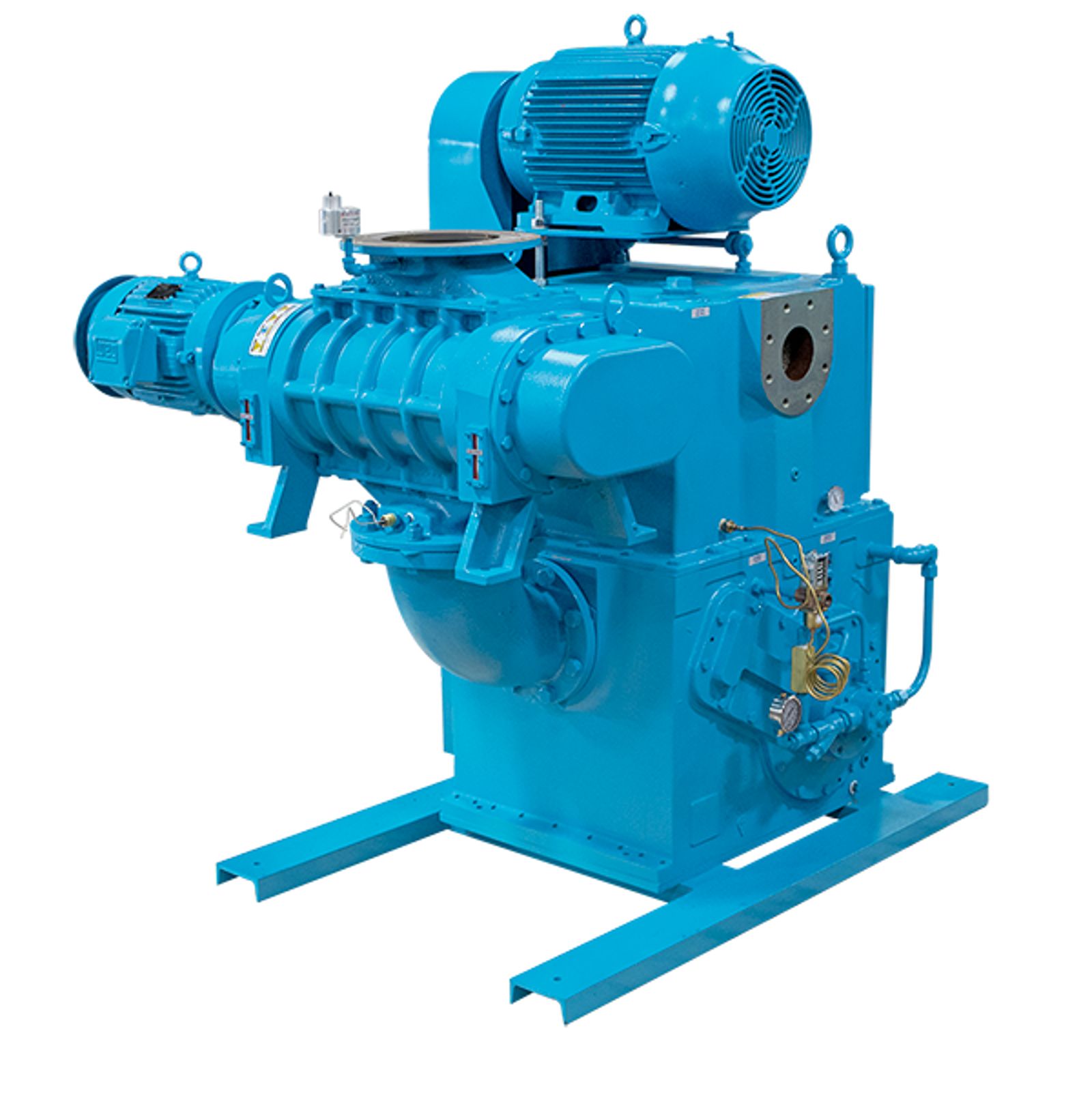 Compact Vacuum Booster Systems, CB Series, MD-Kinney. Kinney CB Compact Booster Systems offer high-pumping capacity in a compact design. These vacuum booster pumps are quiet, vibration-free, and water-cooled for low operating temperature. Booster pumps by MD-Kinney are a durable solution for applications like vacuum packaging, vacuum furnaces, vacuum coating, sputtering, and space stimulation.
