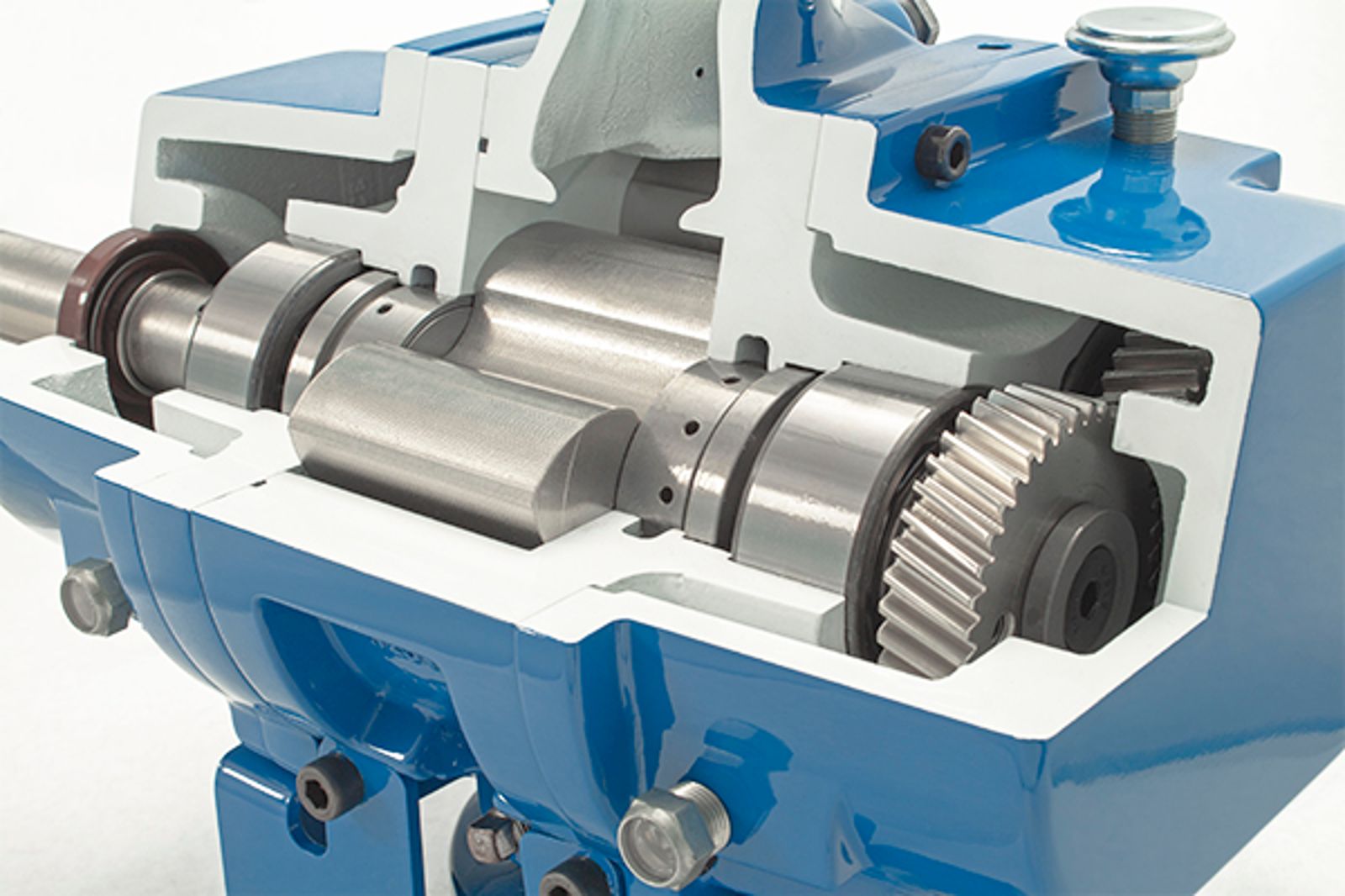 QX Positive Displacement Rotary Blower, Rotary PD Blower by MD-Kinney.