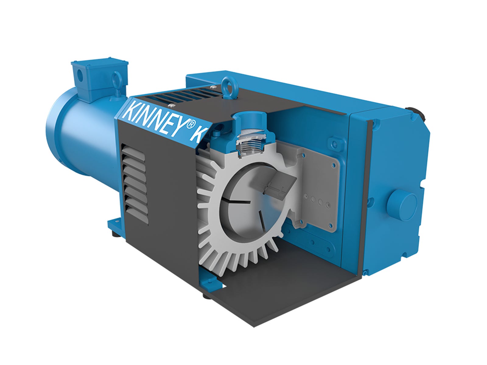 Oil-Sealed KVO 100 Rotary Vane Vacuum Pump