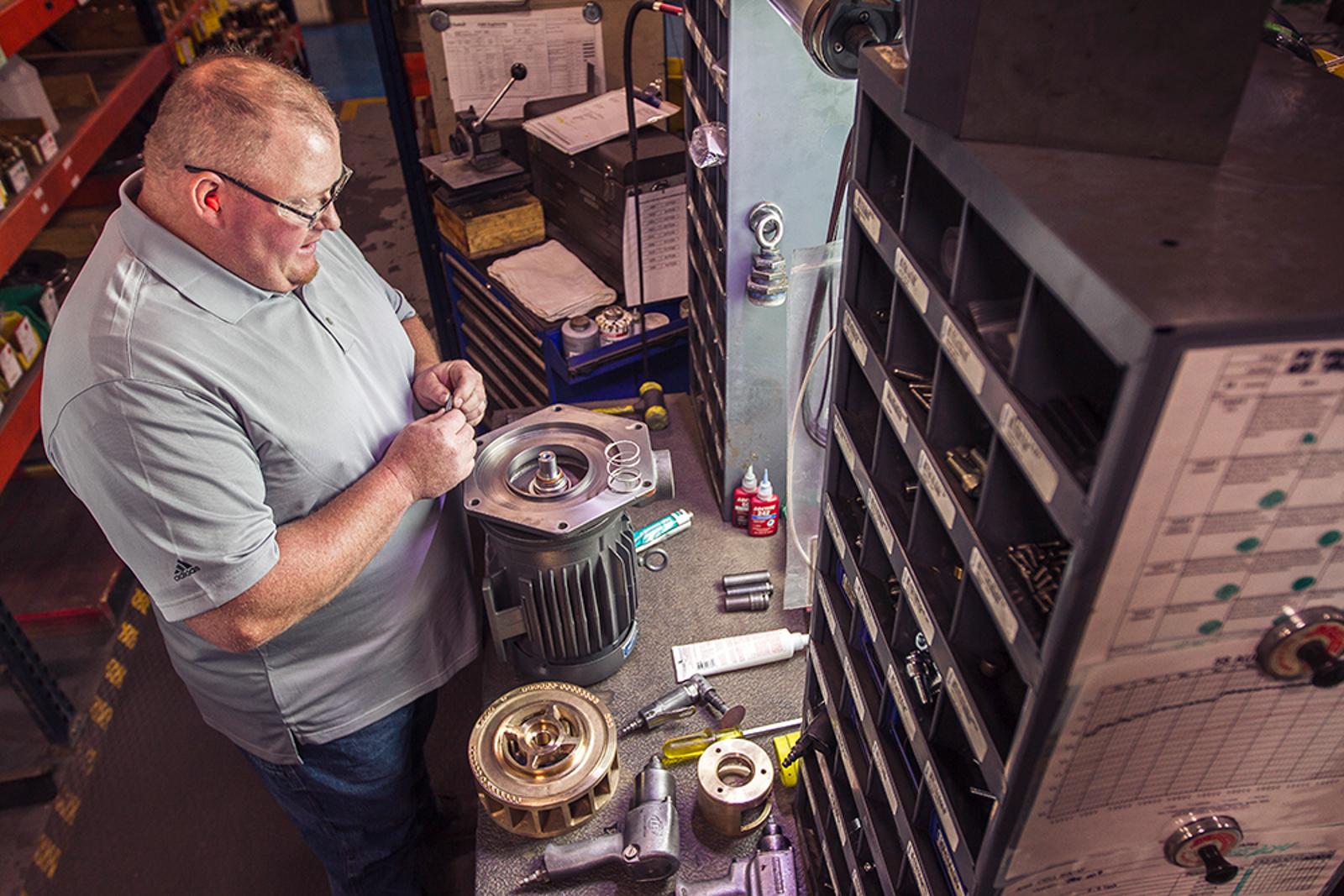 A Series Vacuum Assembly