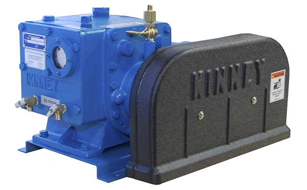 Two Stage Rotary Piston Vacuum Systems, the KC Series, by MD-Kinney. The KC Series features rotary piston pumps that are air-cooled with standard adjustable gas ballast valves. These piston pumps have unequaled durability in tough industrial applications. The KC Series is offered with the longest rotary piston pump warranty in the industry. 