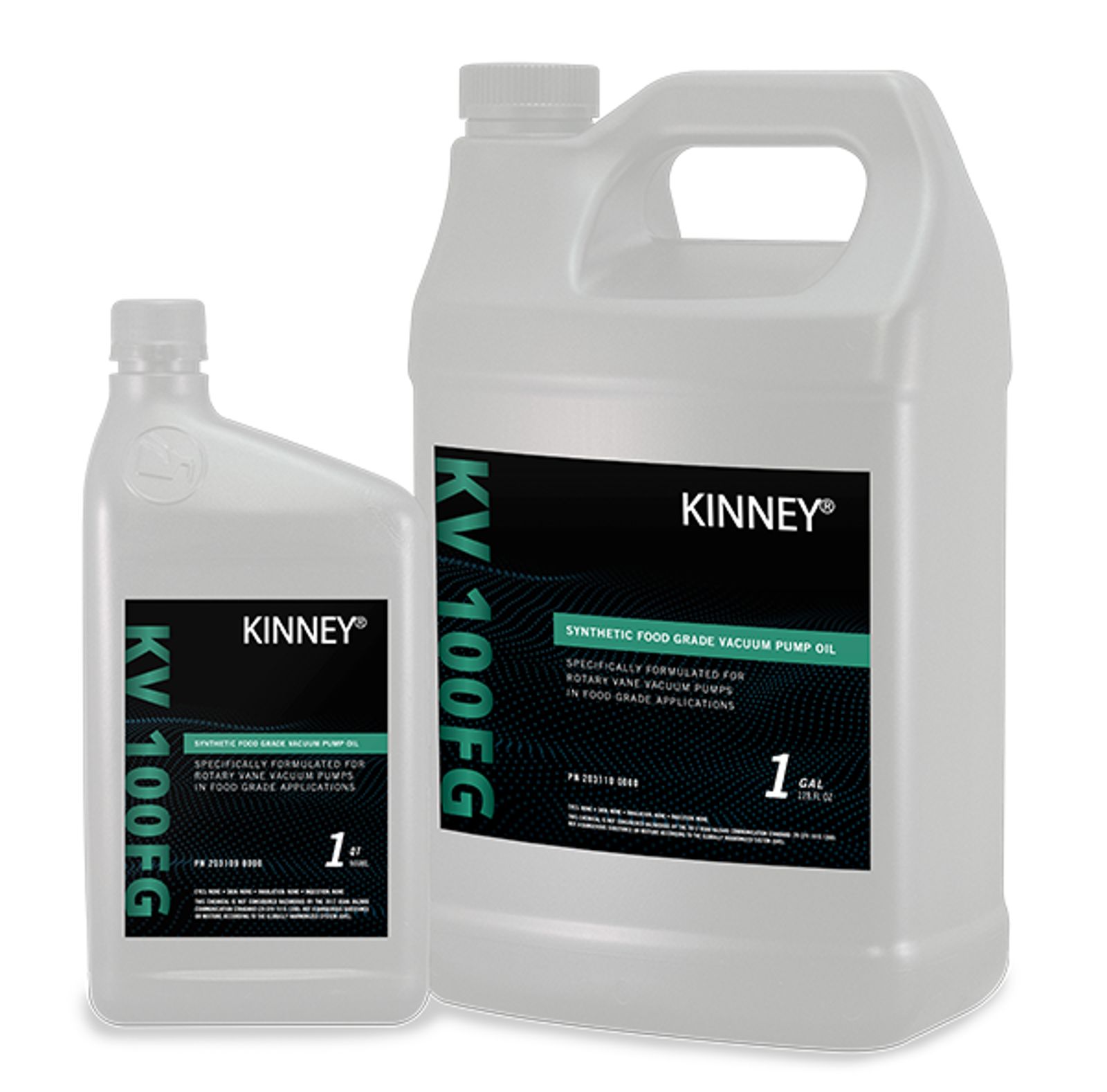 KV100FG - 1 Quart and 1 Gallon Bottles