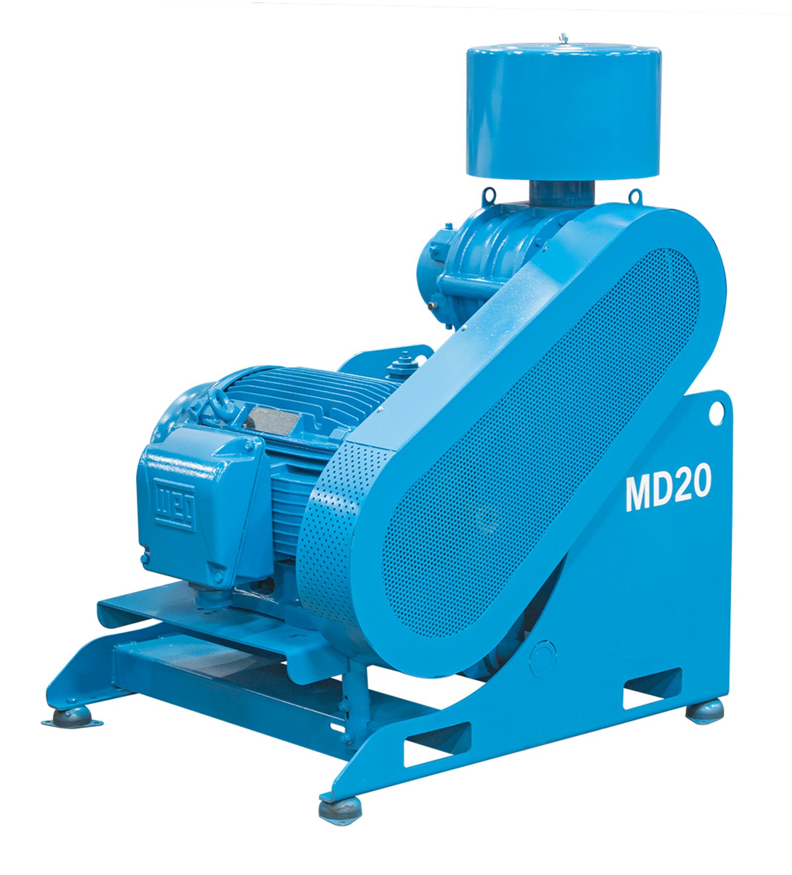 Compact Rotary Blower Package by MD-Kinney, MD20 Rotary Blower Package with Belt Guard