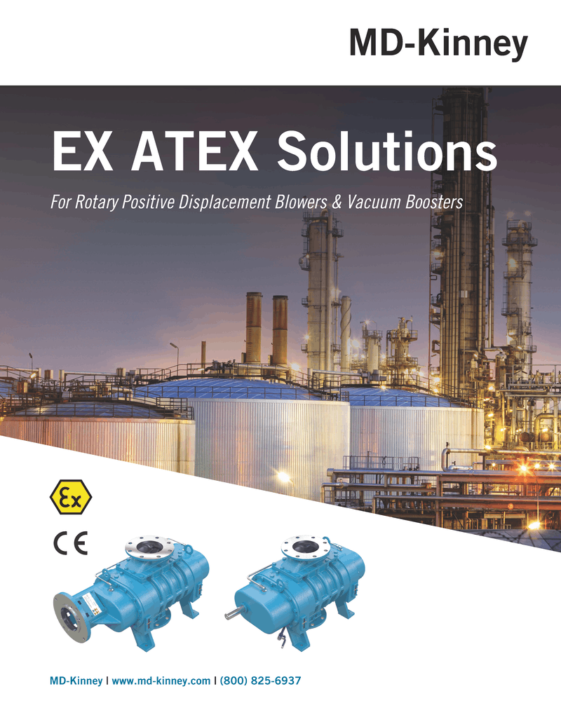 ATEX Blowers Brochure Cover