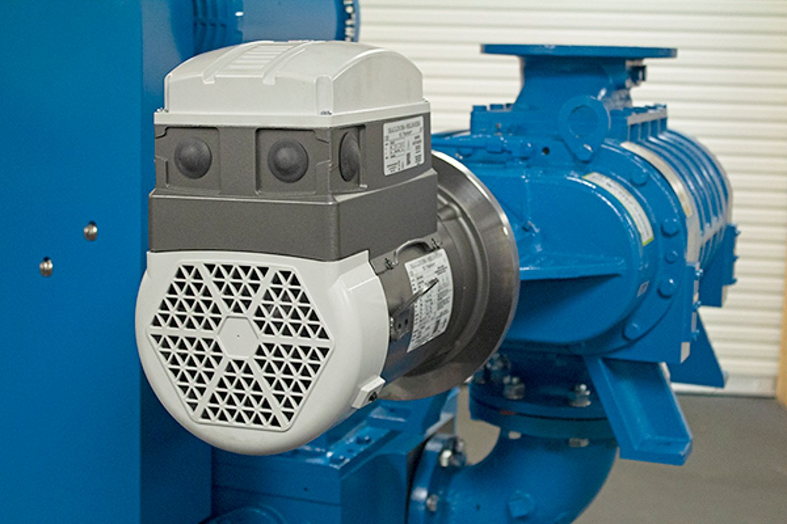 Compact Vacuum Booster by MD-Kinney, the CBV Series. Kinney CBV Compact Booster Variable Systems offer high pumping capacity starting from atmospheric pressure and reduces vacuum pump down cycle time by 30-40%. No unique bypass booster needed.