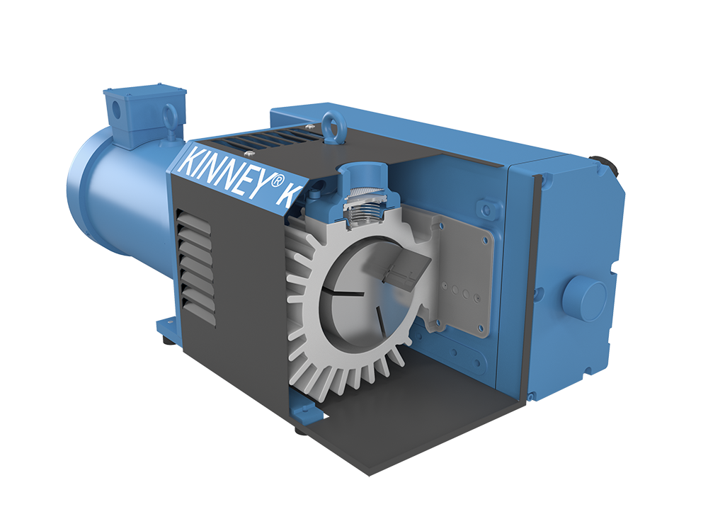 Rotary Vane Vacuum by Kinney. The KVO Series. 