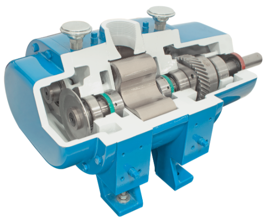 PD blower cutaway