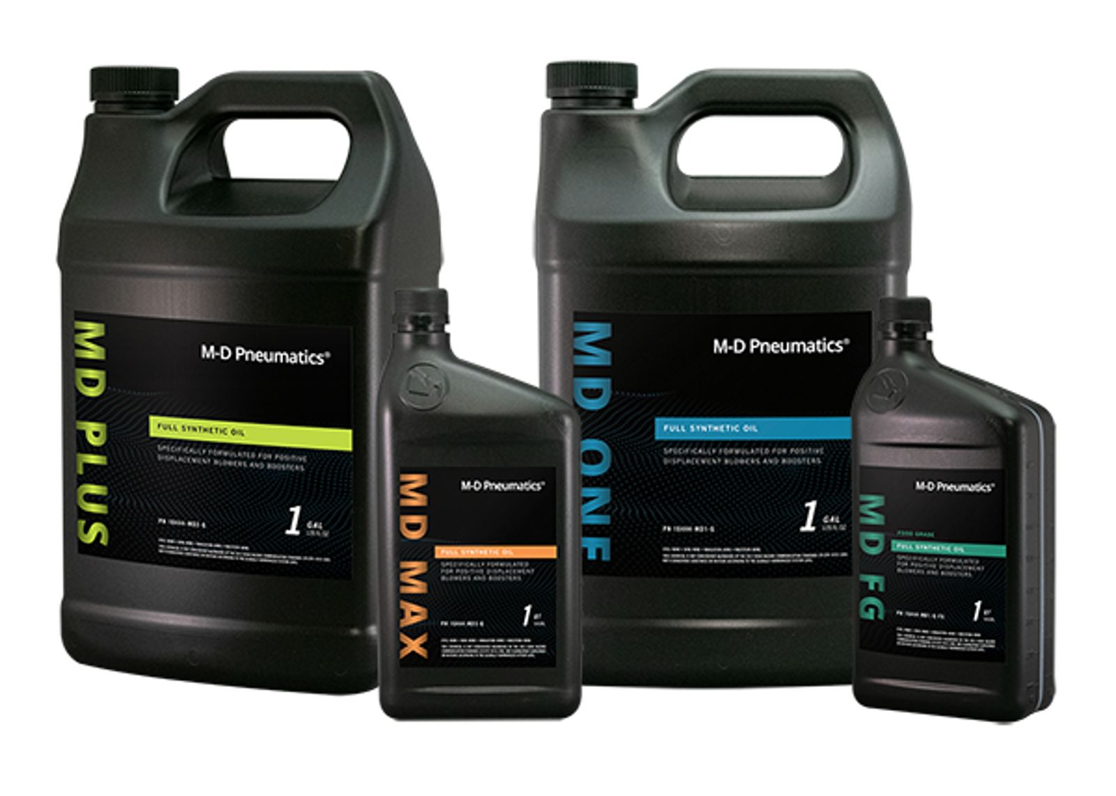 Lubricants for Industrial Blowers and Vacuum Systems by MD-Kinney, Full Industrial Lubricant Inventory
