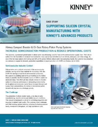 Boosting Wafer Production with Reliable Vacuum Systems 