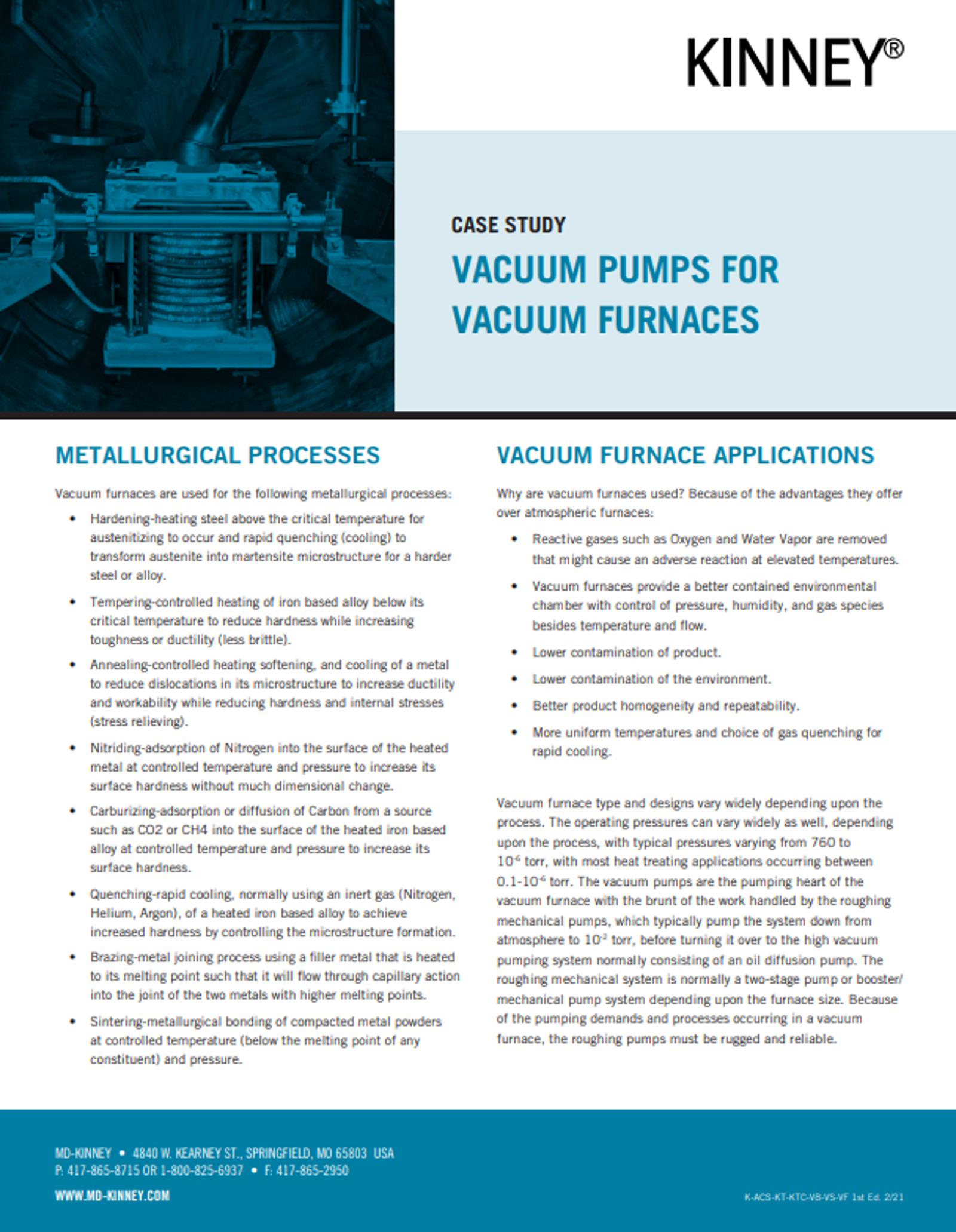 Vacuum Pump Case Study cover