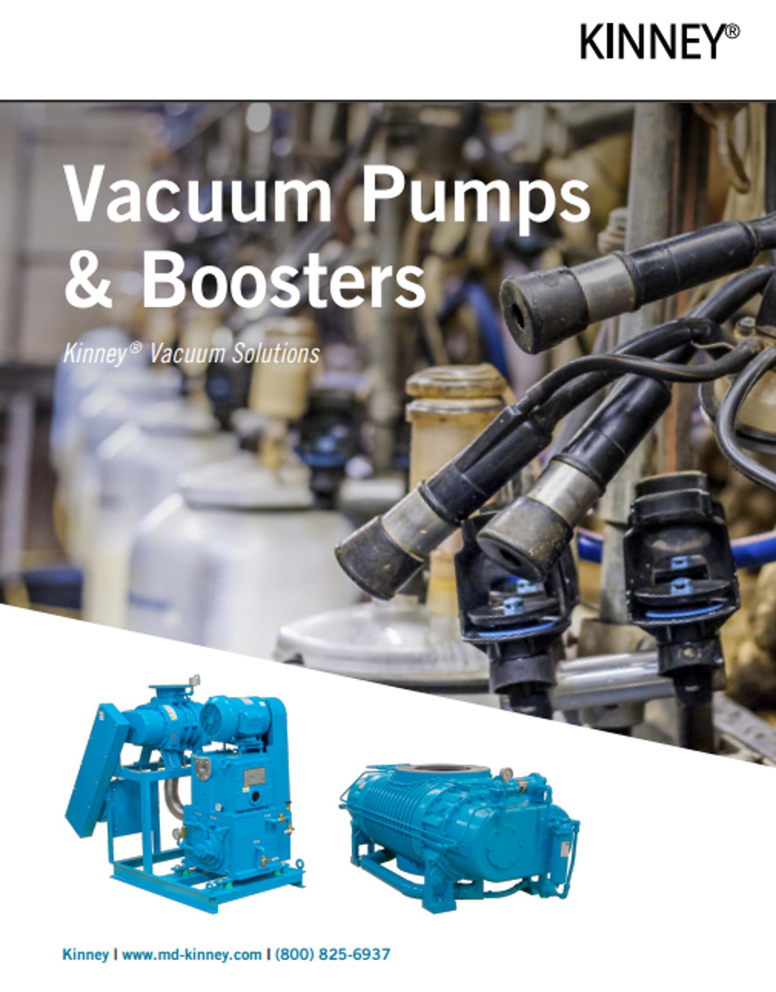 Vacuum boosters for semiconductor production brochure cover