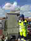 elengy man work helmet