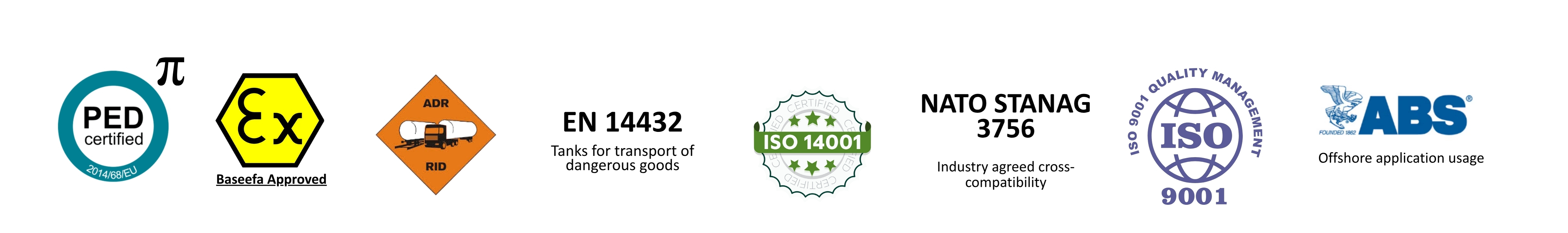 TODO worldwide recognized certitìfications