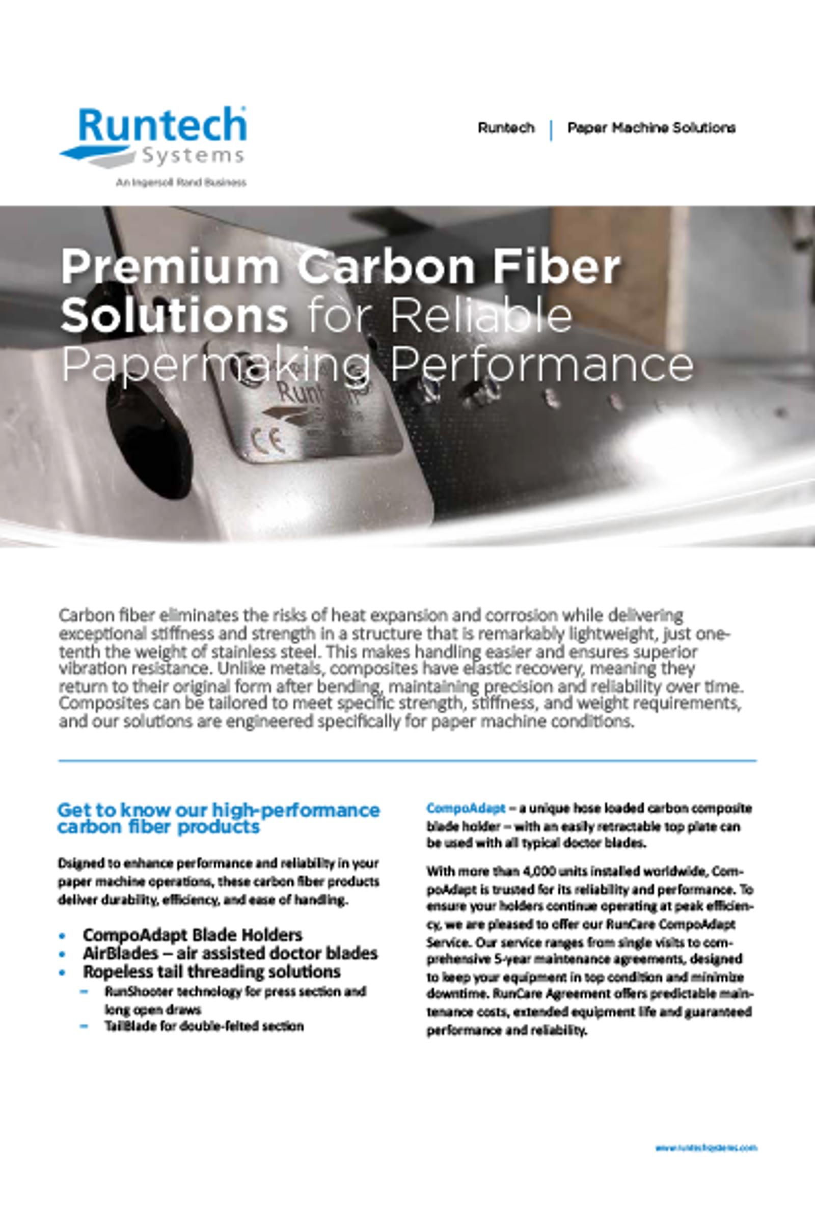 Thumbnail of carbon fiber products flyer