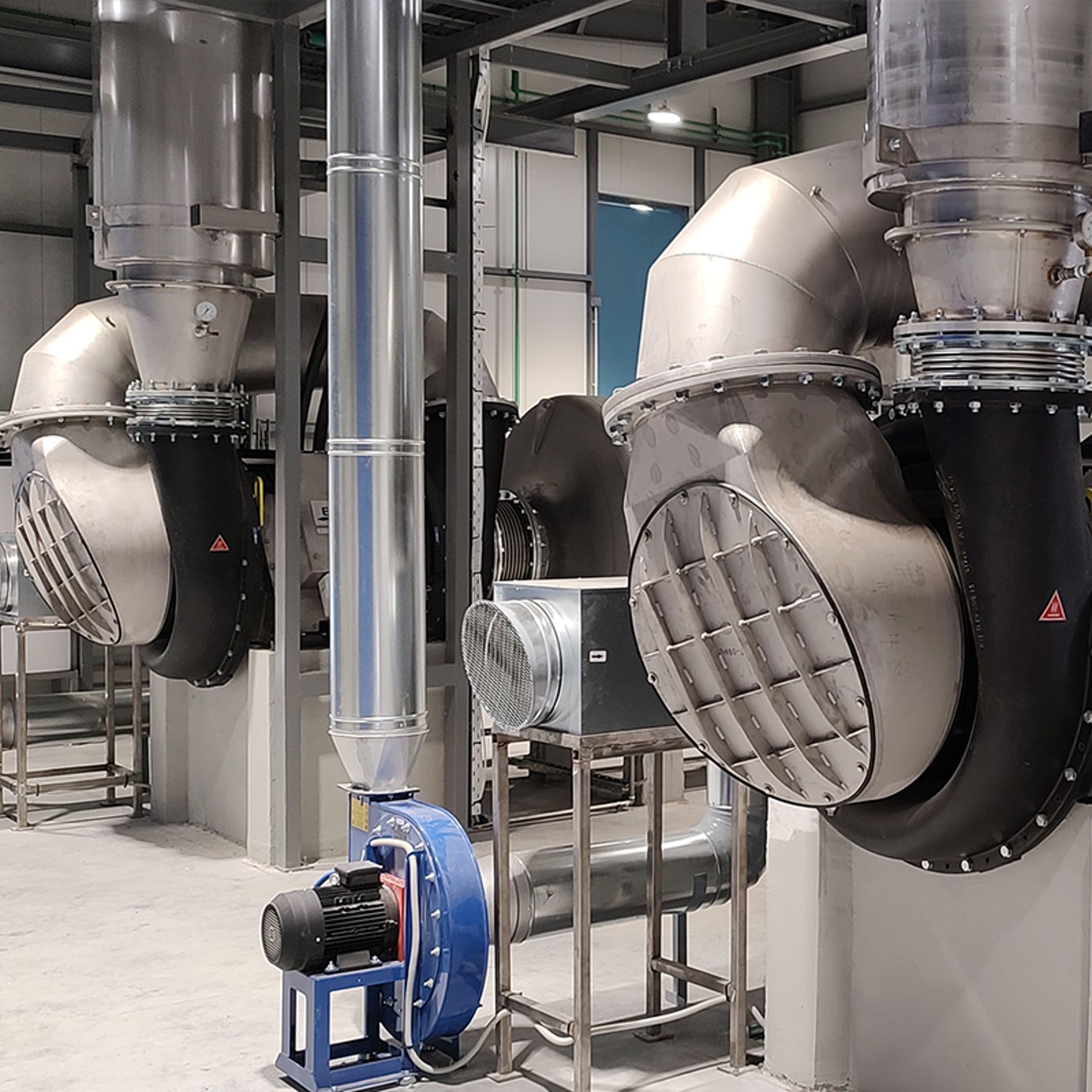 Two RunEco EP Turbo Blowers installed